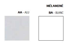 Cloison de séparation en mélaminé - Quadrifoglio - 160_1