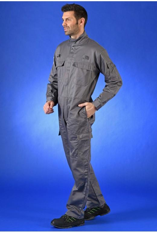 Combinaison multirisques ATEX réf. 650*ATX - multipoches, normes ISO et IEC, 74% coton_1