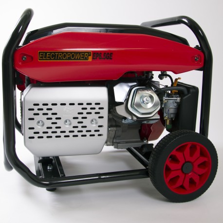 Groupe électrogène portable - essence - 7000 W - démarrage électrique et manuel - kit brouette inclus_1