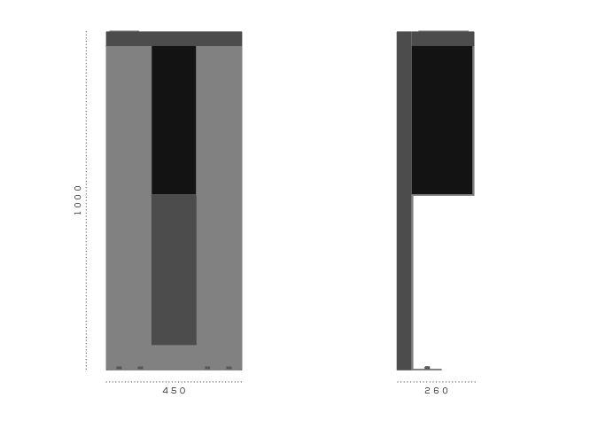 Linea - poubelle publique - bottega7 - 50 litres_1