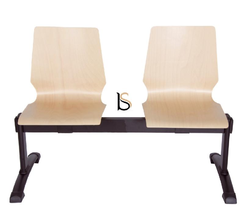 Sièges sur poutre assises bois Desk. - 2 places_1