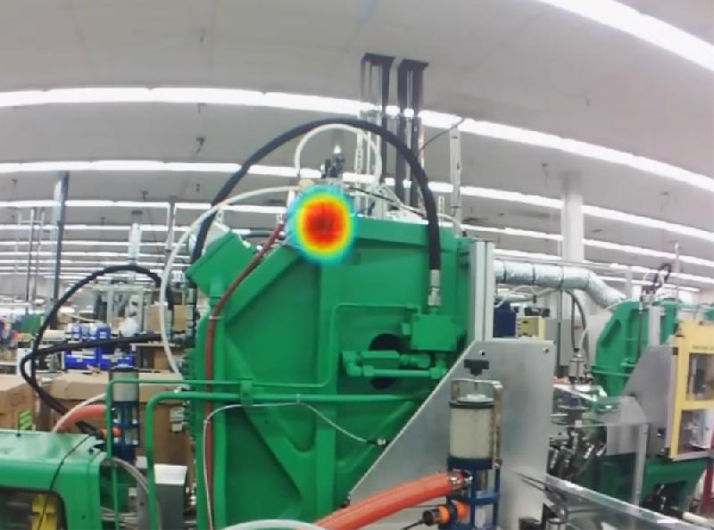 FLK-II900 - Caméra acoustique à ultrasons Fluke ii900 pour repérage des fuites d'air comprimé, gaz et vapeur avec matrice de 64 microphones_1