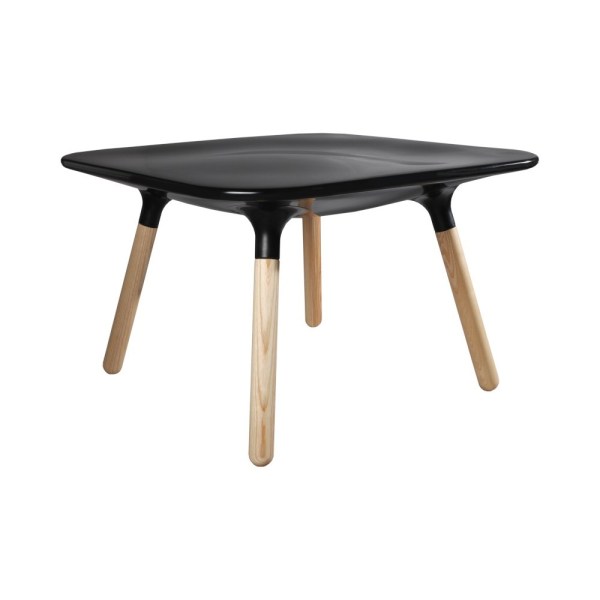 Marguerite - Table basse en résine et bois - Stamp_1