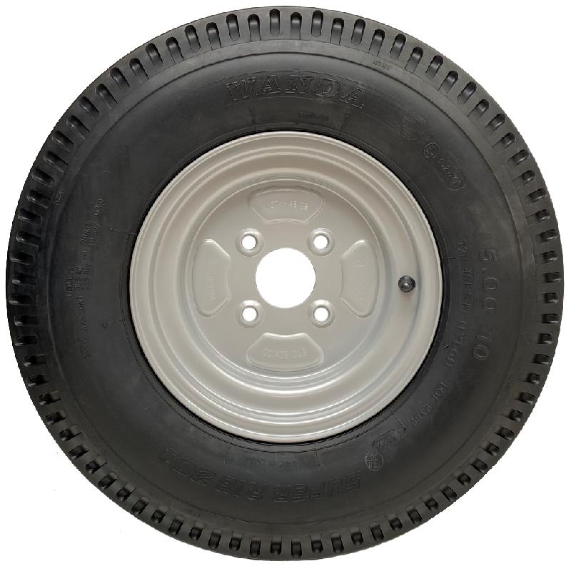 5.00-10 High Speed Trailer Kit Road Legal 500x10 Wheels  ALKO Hub  Stub Axles_1