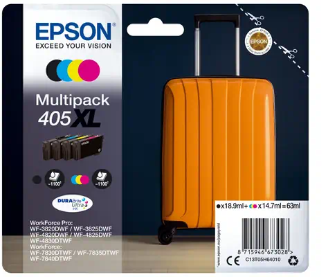 Epson Multipack 4-colours 405XL DURABrite Ultra Ink_1