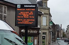 Elencia - journal lumineux - charvet industries - dimensions de la surface d’affichage :1,03 m²_1