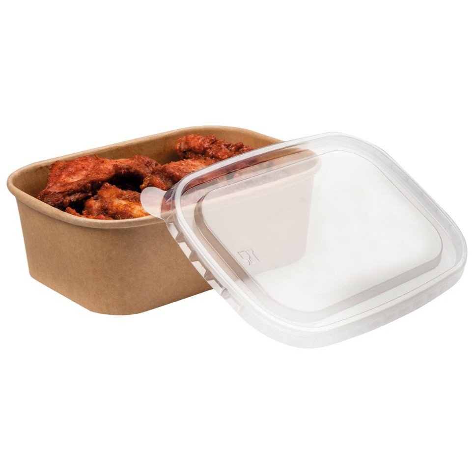 30 barquettes traiteur en kraft - 750ml - étanches et empilables avec couvercle_1