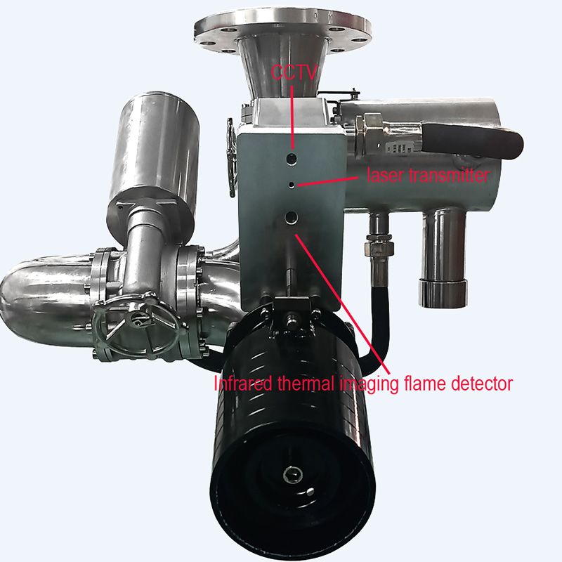 Canon incendie intelligent - Henan Linkzone Fire Technology Co., Ltd. - Débit 30L/s - Détection thermique infrarouge_1