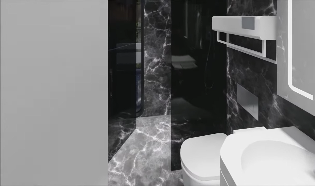 Studio insolite préfabriqué en acier - 60 m2 - 2 chambres, salle de bain et terrasse - ISK32_1