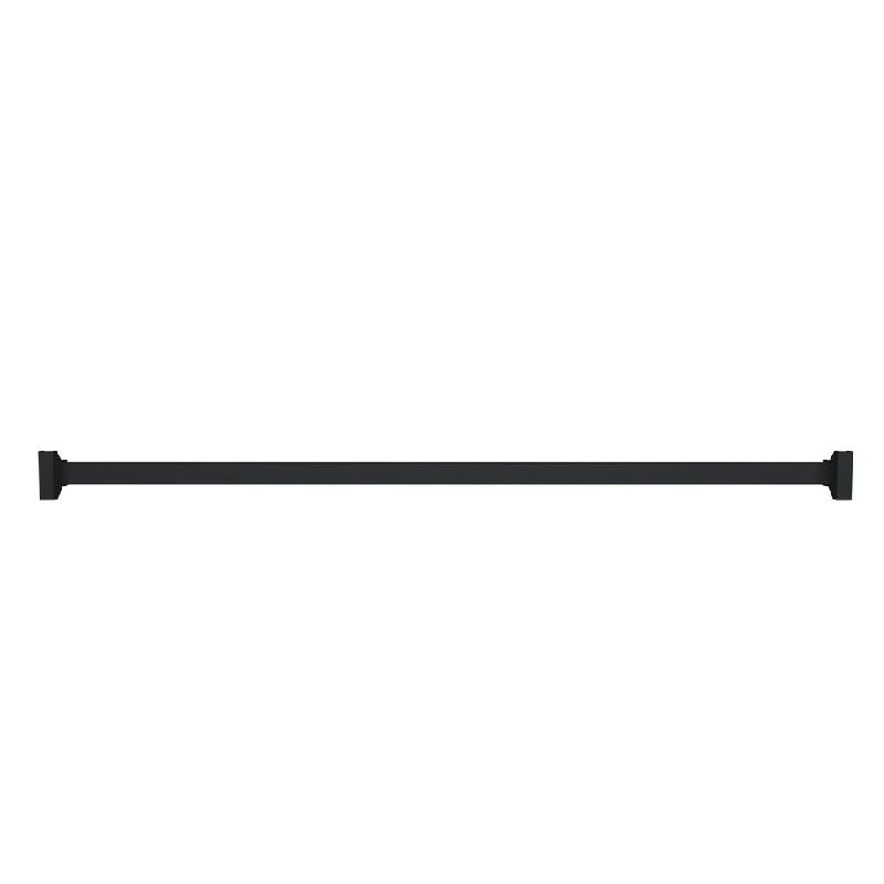 Barre de charge pour tube 25x15 mm - 932x44mm - noir_1