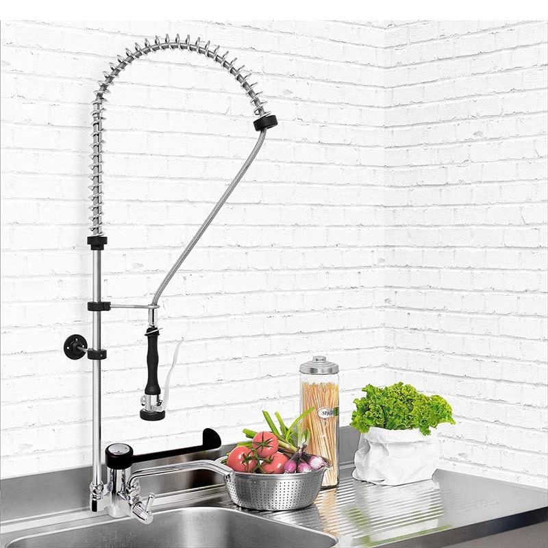 Douchette monotrou avec mitigeur à levier et robinet pivotant PREMIUM+_1