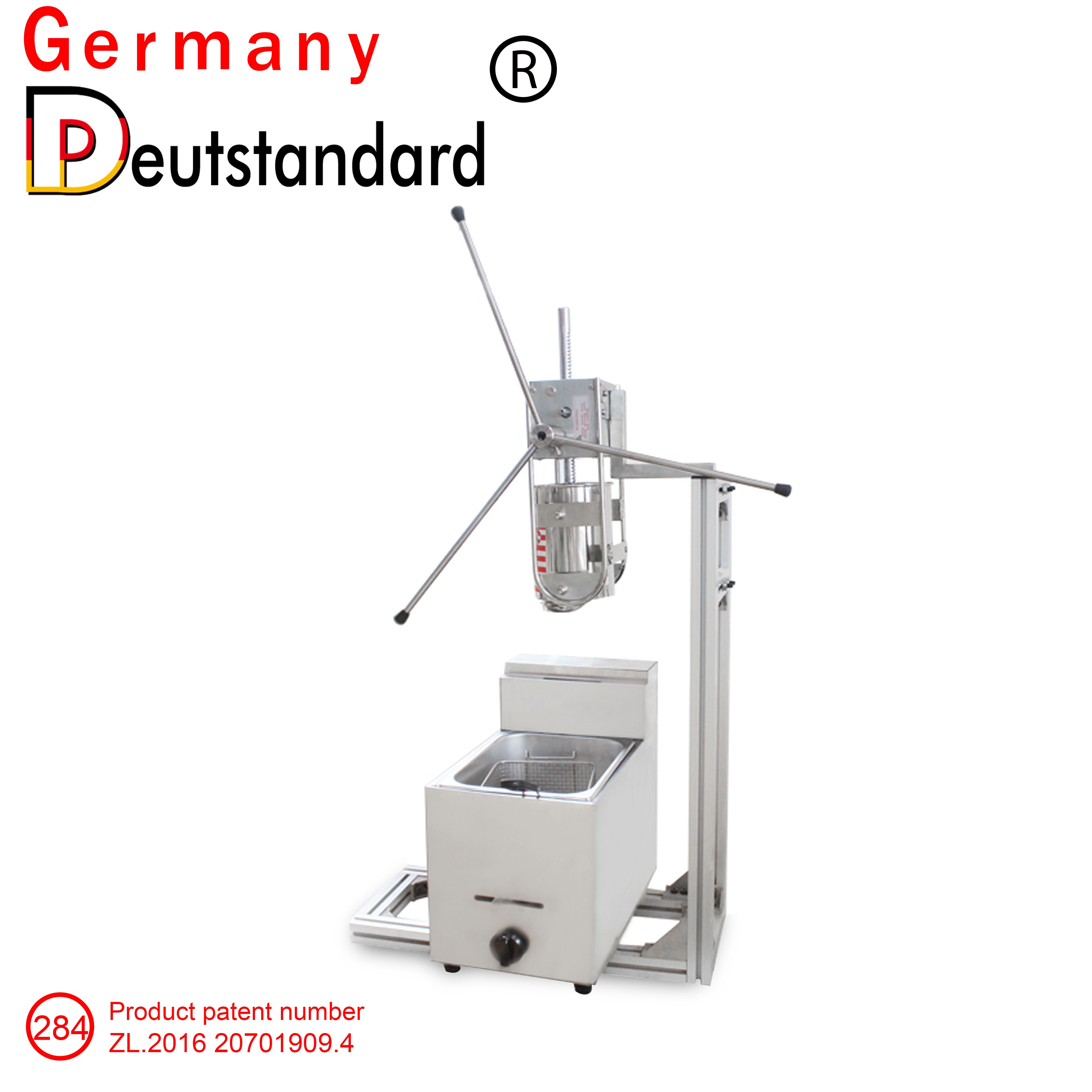 Machine à churros professionnelle NP-284 - Guangzhou New Power - Dimensions : 665x265x1120mm - Avec contrôle de température_1