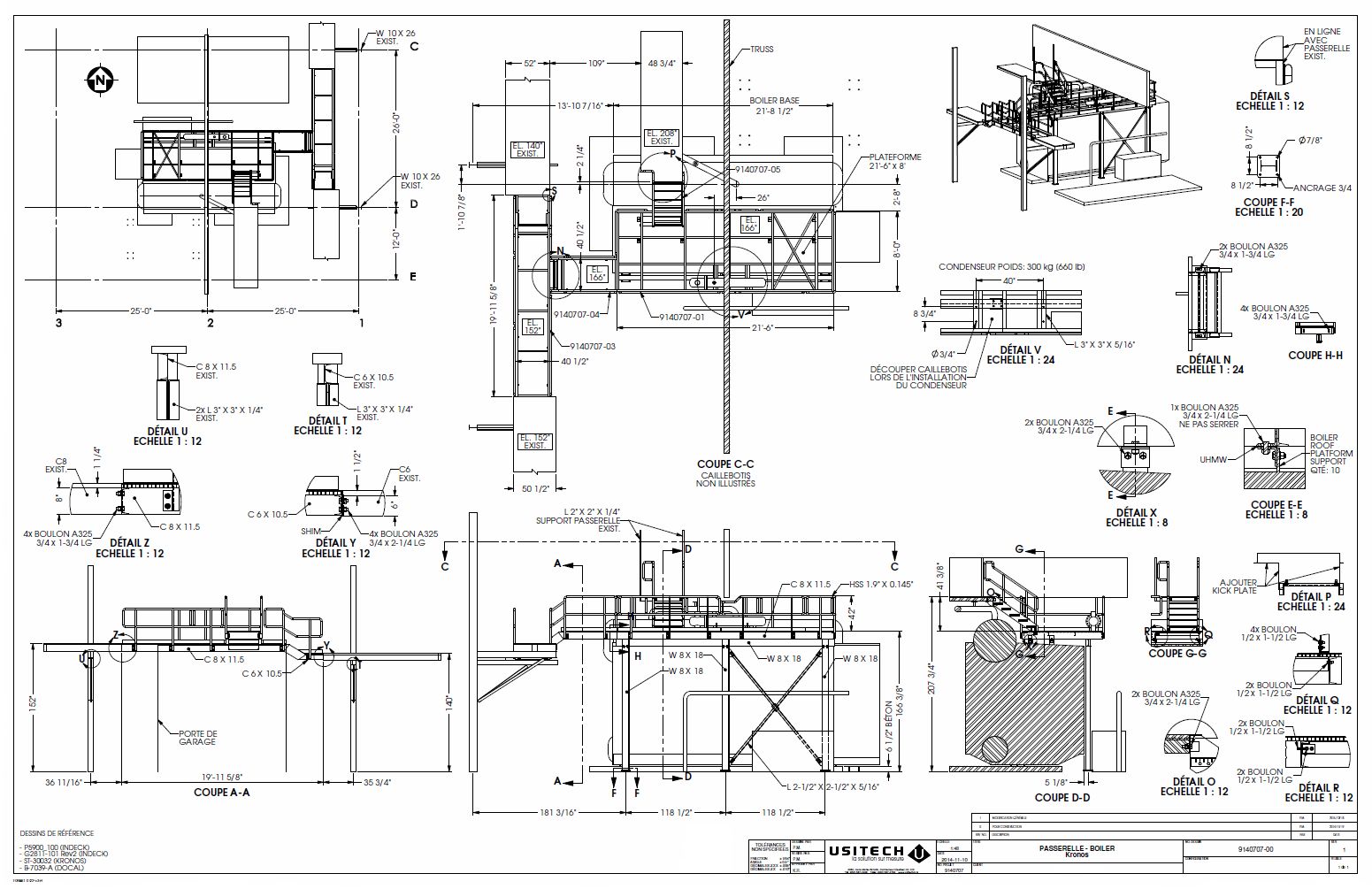 Passerelles d’accès - usitech - pour la maintenance des équipements_1