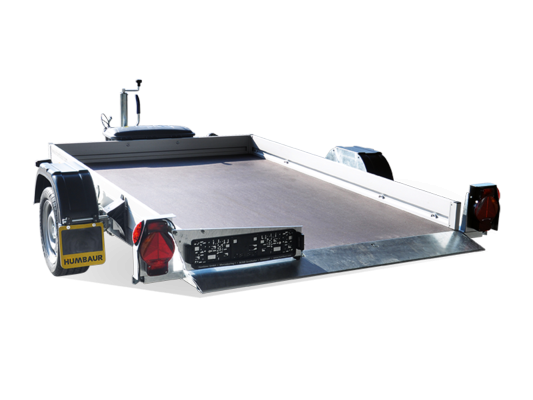 Plateau 1 essieu abaissable HUMBAUR - 250 x 155 x H15 cm - PTAC : 750 Kg - Référence -4018-4-P3-2063_1