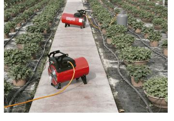 Réchauffeur à air chaud au gaz butane ou propane - Puissance calorifique de 15 à 108 kW - KA_1