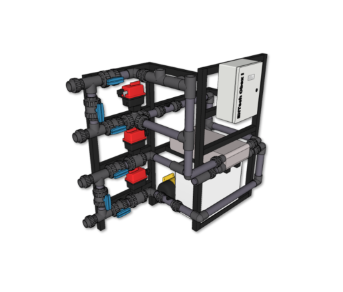 Récupérateur instantané de chaleur sur eau grise Evolsys, avec puissance ajustable - 1010mm x 700mm x 600mm - Obox I_1