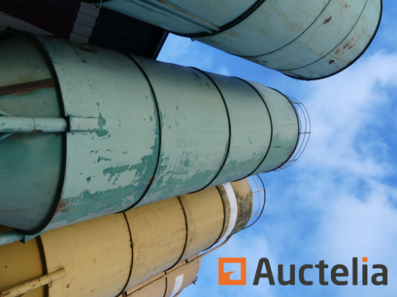 Silo tour 4362-036 - Stockage céréales et grains en vrac - 250x250x1000 cm_1