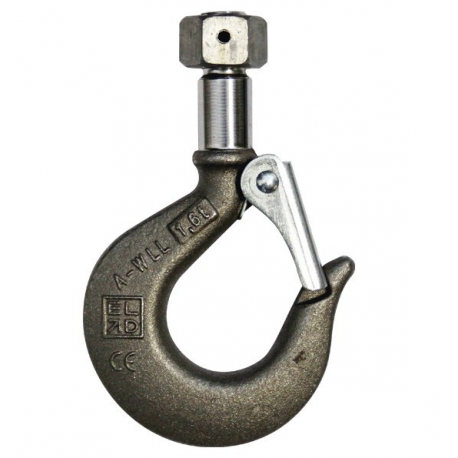 Crochet à tige filetée, avec linguet Référence 5156A_1