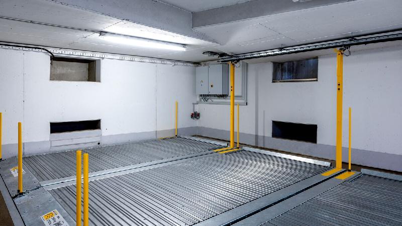 Parking mécanique à plates-formes coulissantes transversales 601 - Conception Plate pour une Accessibilité Optimale_1