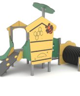 Structure pour aire de jeux - LD1CT20020 - Tranche d'âge 1 an et plus - Capacité 12 personnes_1