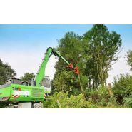 Woodcracker TK - Tête d'abattage Westtech - Plage d'inclinaison max. 160° - Adaptable sur abatteuses, grues télescopiques et machines de reprise_1