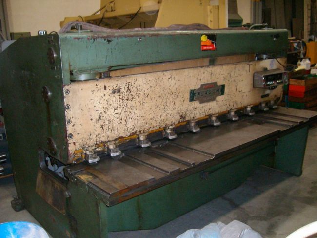 Cisaille guillotine hydraulique Jean Perrot - Capacité 2500x8mm - Réf. N°786 - Type PH 2508_1