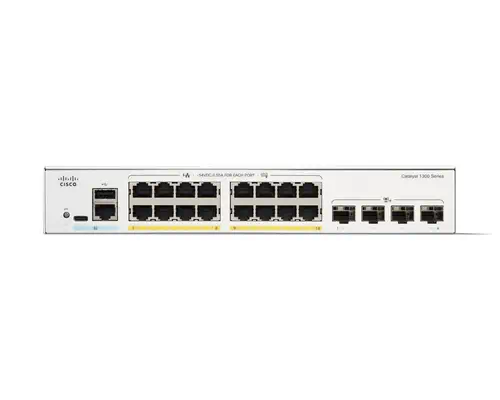 Cisco C1300-16P-4X commutateur réseau Géré L2/L3 Gigabit Ethernet (10/100/1000) Blanc_1