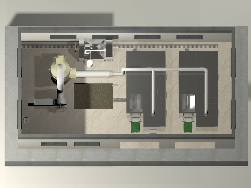Eco-digesteur électromécanique de biodéchets - grande capacité 10T/j - pour industries et agriculture - ED 10T_1