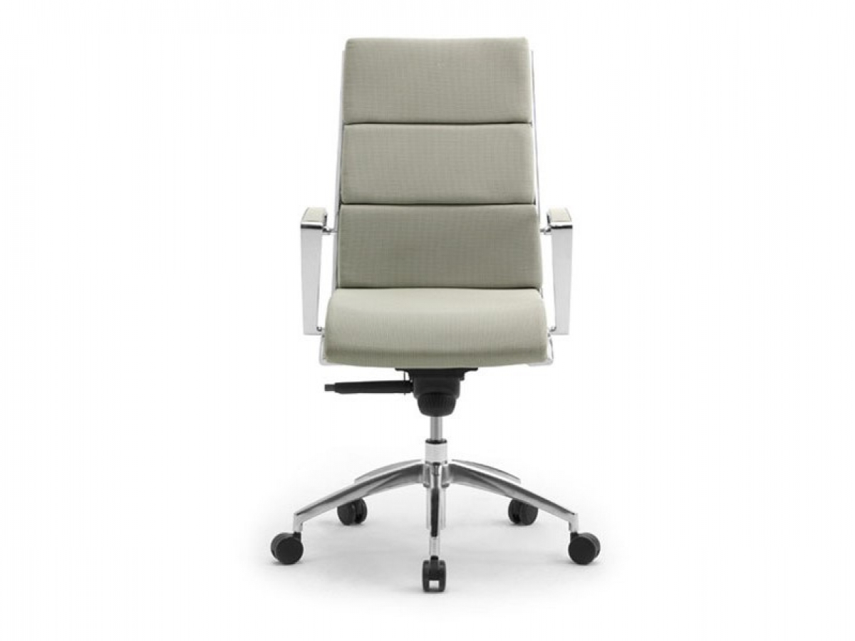 Fauteuil de direction rembourré haut de gamme - ORIGAMI CU - design classique et avant-gardiste_1