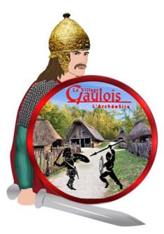 Magnet publicitaire personnalisé - Guerrier en MDF avec impression quadrichromie, fabriqué en France_1