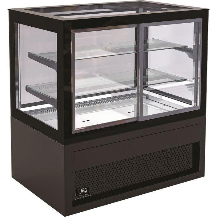 Vitrine réfrigérée positive 4 faces vitrées 600L 7489.5465 Combisteel_1