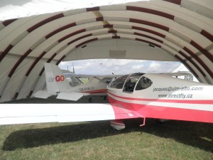 Hangar industriel gonflable - pour avion/ulm/hélicoptère_1