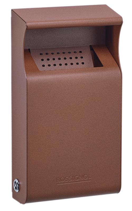 Cendrier mural KOPA - 1 ou 2 L - Fabrication française - Protection intempéries - Matière recyclable_1