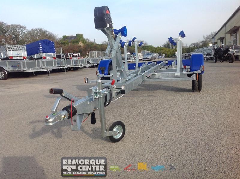 Remorque cassante Sun Way SW845CO12 - Corsaire - PTAC 1300 kg - 1 essieu - Saris Fourgon DV135_1