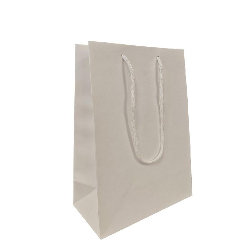 Sac kraft luxe à poignées papier blanc 19 x 27 x 10 cm par 15_1