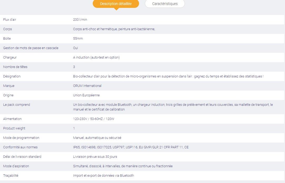 Bclo1114 - biocollecteur d’air Alliance Bio Expertise - boites 55mm - léger et ergonomique avec calibration et traçabilité Bluetooth_1