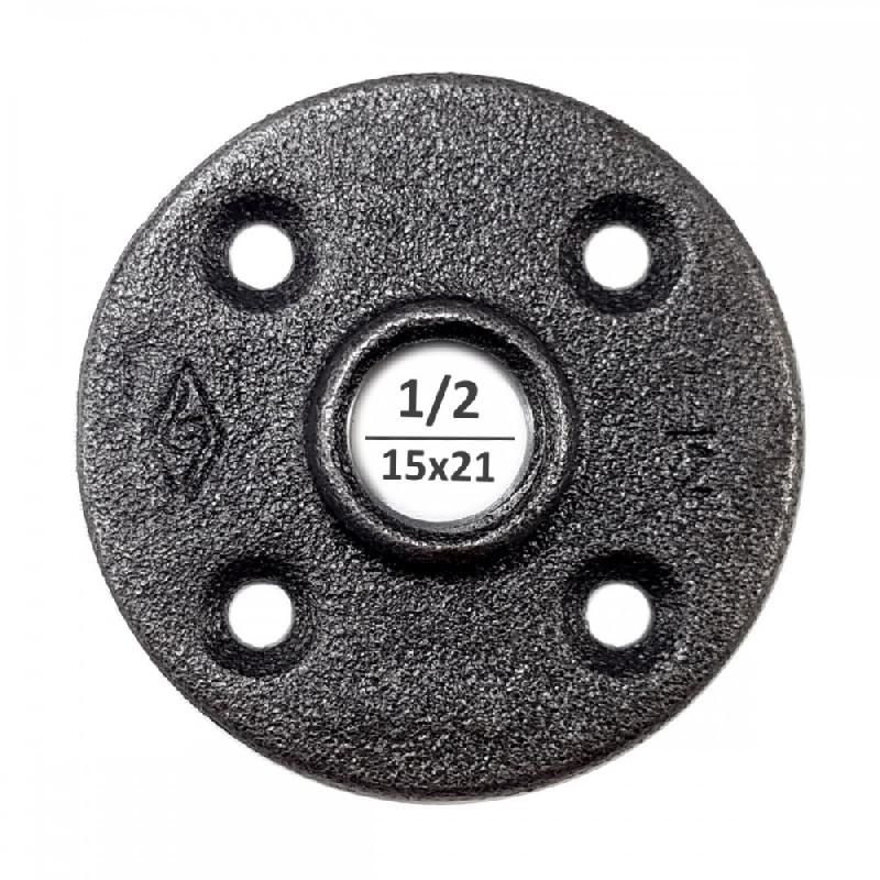 Bk83bpc4t1521  - bride de plancher pro filetée (qualité plomberie)_1