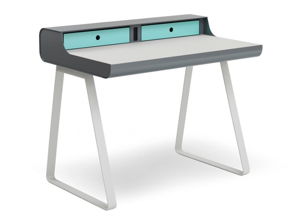 Bureau secrétaire home office en métal PS 10 - Design élégant et fonctionnel avec options sur mesure_1