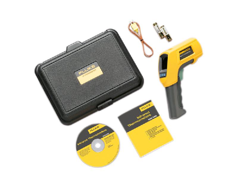 FL566 - Thermomètre infrarouge et de contact combiné, -40°C à 650°C - FLUKE_1