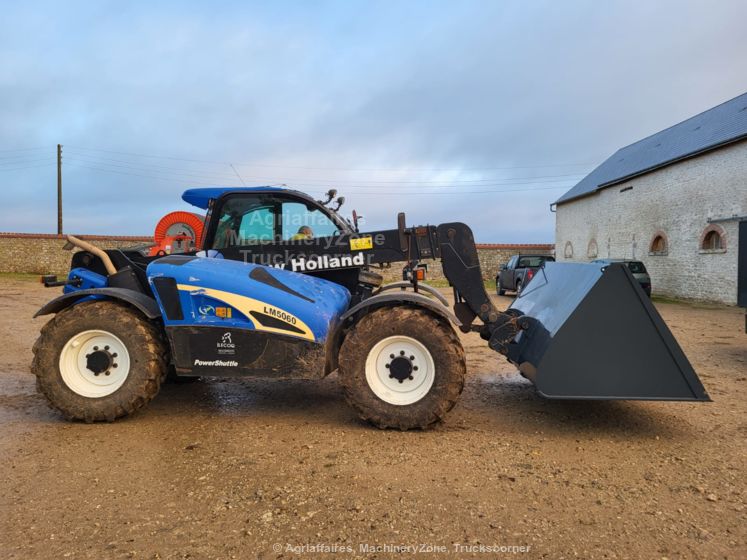 Godet à vrac ou à céréales 2500 litres - Spaw Met - adaptable sur JCB - largeur 2500 mm, volume 2,5 m3_1