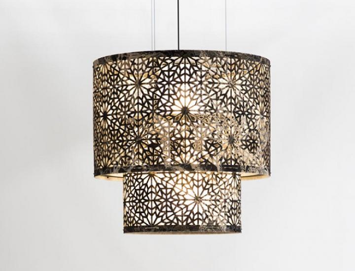 Luminaire suspendu acoustique professionnel - ref : buzzichandelier_1