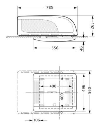 Aventa compact plus - climatiseur de toit pour véhicules Truma - puissance 2 200 watts_1