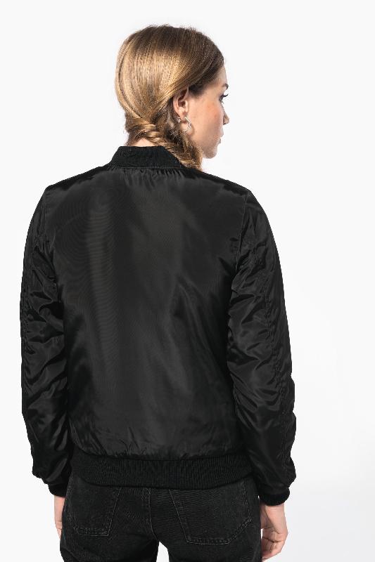Blouson bomber femme - Réf: K6123 - Kariban - 100% polyester, Doublure matelassée_1