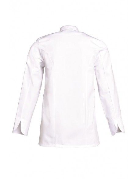 Davlp00300 - Veste de cuisine SNV - Manches longues - Taille 38 à 66 - Poly/coton uni 215 grs_1