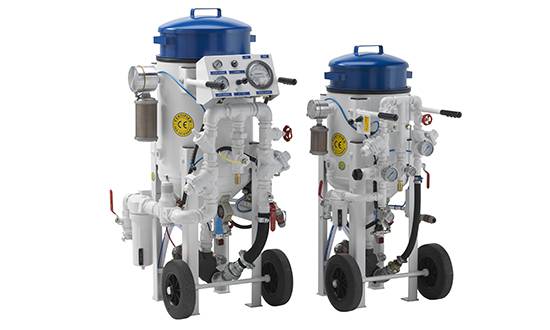 Sableuses Microstrip - Dosage précis d'abrasifs fins, idéal pour restauration et hydrogommage_1