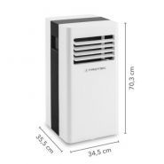 PAC 2600 X - Climatiseur monobloc mobile - Trotec - 2,6 kW - Fonctionnement discret < 53 dB(A) - Classe énergétique A_1