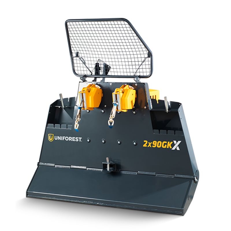 Treuil forestier double tambour 2x90GKX Uniforest_0