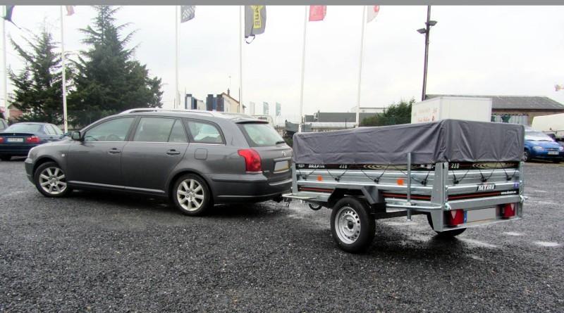 Bâche haute BH 210 pour remorque ERDE 213 et DAXARA 218 - 30 cm de hauteur utile_1