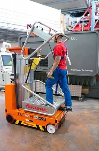 Nacelle automotrice - Minilev Elevah 65 - compacte, légère, hauteur de travail 6.50m, charge 200kg_1