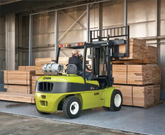 Chariots élévateurs frontaux thermiques C40-55s - Clark - capacité 4000 à 5500 kg_1
